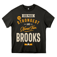 Asphalt Brooks Personalized Name Birthday Gift Heavy Core Tee - artisFamous