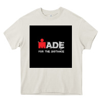 Cream ironman triatlon Heavy Core Tee - artisFamous
