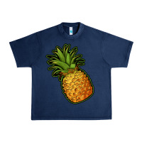 Navy pineapple Urban Heavy Tee - Jasminsmagicworld
