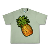 Oil Green pineapple Urban Heavy Tee - Jasminsmagicworld