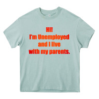 Arona i'm unemployed and i live with my parents Heavy Core Tee - artisFamous