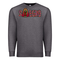 Charcoal Heather Suegro Our Lady Of Guadalupe Premium Sweatshirt - Jasminsmagicworld