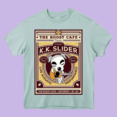 The Roost Cafe Heavy Core Tee Designed By Artisfamous