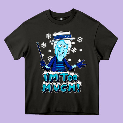 Snow Miser Heavy Core Tee Designed By Artisfamous