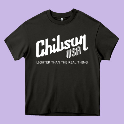 Chibson Heavy Core Tee Designed By Artisfamous