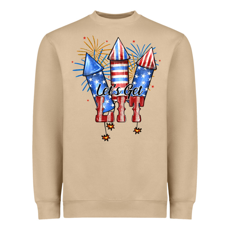 Let's Get Lit Heavyweight Sweatshirt by RanaPortraitStore | Teevron