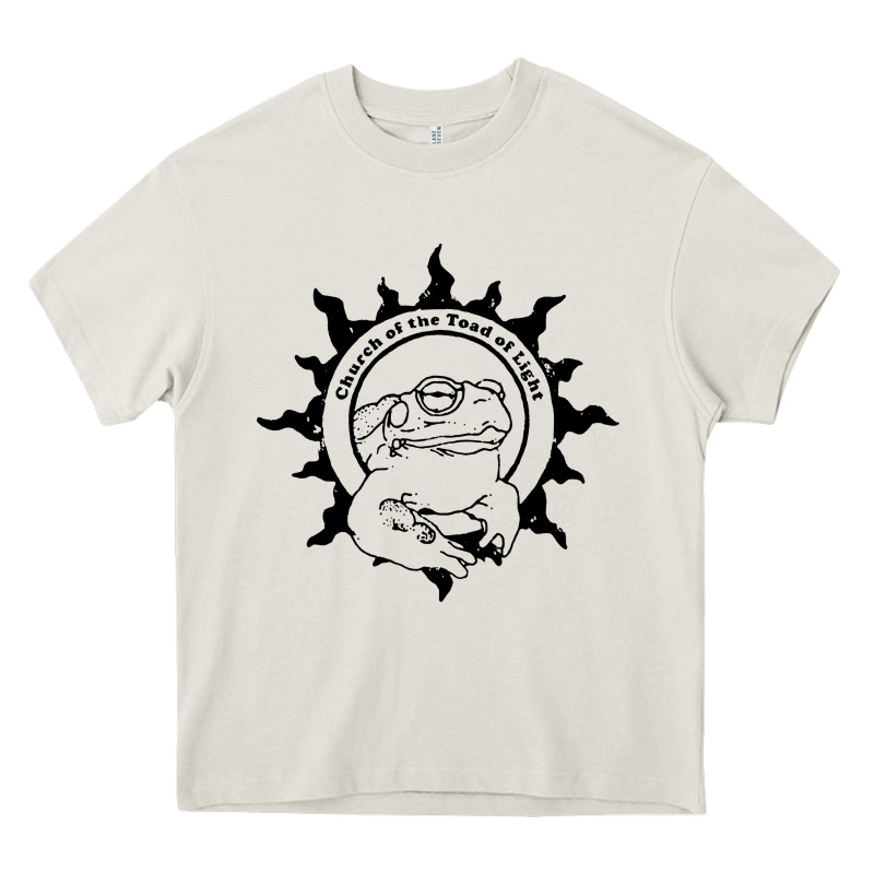 Church Of The Toad Of Light Psychedelic Frog Heavy Core Tee by artisFamous | Teevron