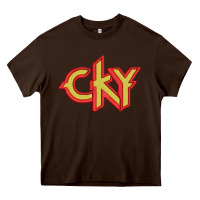 Chocolate Brown cky Heavy Core Tee - artisFamous