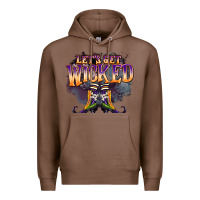 Chestnut lets get wıcked Premium Hoodie - BarkalooDesign