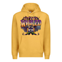 Mustard lets get wıcked Premium Hoodie - BarkalooDesign