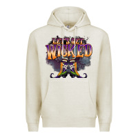 Oatmeal Heather lets get wıcked Premium Hoodie - BarkalooDesign