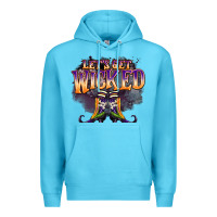 Ocean Blue lets get wıcked Premium Hoodie - BarkalooDesign