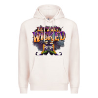Pale Pink lets get wıcked Premium Hoodie - BarkalooDesign