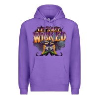 Purple lets get wıcked Premium Hoodie - BarkalooDesign