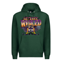 Sports Green lets get wıcked Premium Hoodie - BarkalooDesign