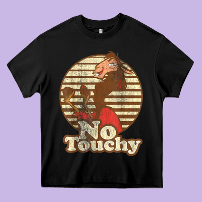 Emperor’s New Groove Kuzco Llama No Touchy Heavy Core Tee Designed By Artisfamous