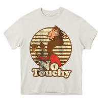 Cream emperor’s new groove kuzco llama no touchy Heavy Core Tee - artisFamous