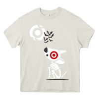 Cream target team member halloween Heavy Core Tee - artisFamous