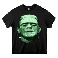 Black frankenstein Heavy Core Tee - artisFamous