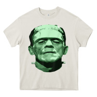 Cream frankenstein Heavy Core Tee - artisFamous