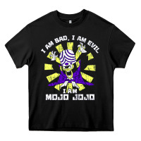 Black i am mojo jojo Heavy Core Tee - artisFamous