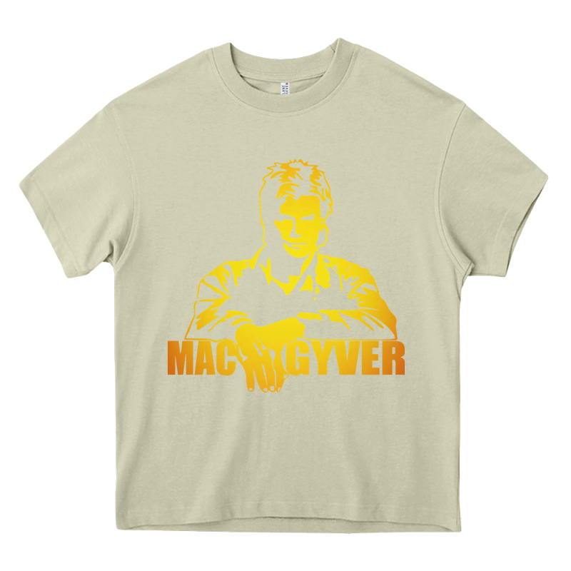 Macgyver Actor Movie Heavy Core Tee by artisFamous | Teevron
