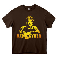 Chocolate Brown macgyver actor movie Heavy Core Tee - artisFamous