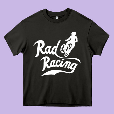 Rad Racing Cycle Classic Heavy Core Tee Designed By Artisfamous