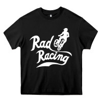 Black rad racing cycle classic Heavy Core Tee - artisFamous
