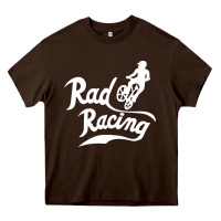 Chocolate Brown rad racing cycle classic Heavy Core Tee - artisFamous