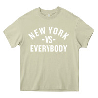 Mossy new york vs everybody Heavy Core Tee - artisFamous
