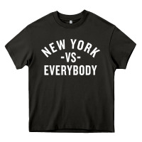 Asphalt new york vs everybody Heavy Core Tee - artisFamous