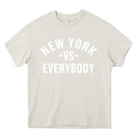 Cream new york vs everybody Heavy Core Tee - artisFamous