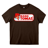 Chocolate Brown mang tomas filiipino Heavy Core Tee - artisFamous