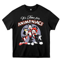 Black it’s time for animaniacs Heavy Core Tee - artisFamous