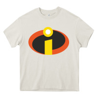 Cream incredibles crop top Heavy Core Tee - artisFamous