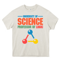 University Of Science Professor Of Logic Heavy Core Tee | Teevron