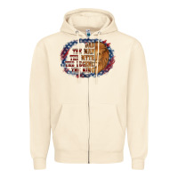 Sandshell dad the man american flag Zipper Hoodie - Jasminsmagicworld