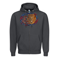 Smoke dad the man american flag Zipper Hoodie - Jasminsmagicworld