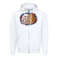 White dad the man american flag Zipper Hoodie - Jasminsmagicworld