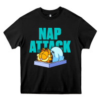 Black nap attack Heavy Core Tee - artisFamous