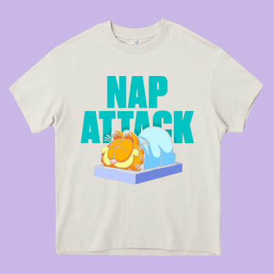 Nap Attack Heavy Core Tee Designed By Artisfamous