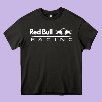 Red Racing Heavy Core Tee Designed By Artisfamous