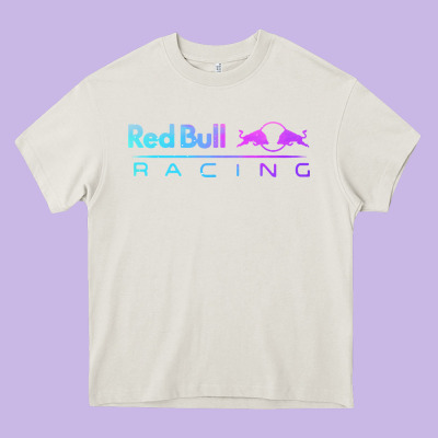 Red Racing Heavy Core Tee Designed By Artisfamous