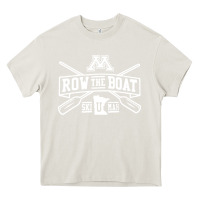 Cream row the boat minnesota Heavy Core Tee - artisFamous