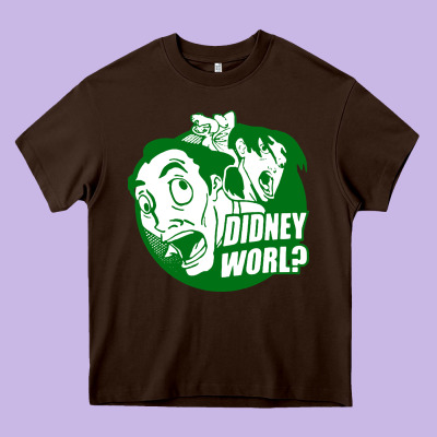 Didney Worl Heavy Core Tee Designed By Artisfamous