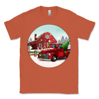 Copper Christmas farm Christmas Classic Tee - BarkalooDesign