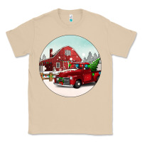 Mushroom Christmas farm Christmas Classic Tee - BarkalooDesign