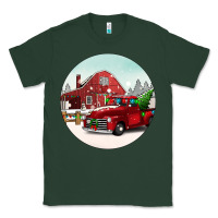 Sports Green Christmas farm Christmas Classic Tee - BarkalooDesign