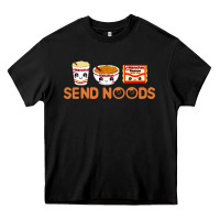 Black send noods Heavy Core Tee - artisFamous